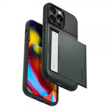 Spigen iPhone 14 Pro Max Skal Slim Armor CS Abyss Green