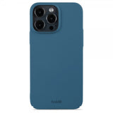 holdit iPhone 14 Pro Max Skal Slim Case Denim Blue