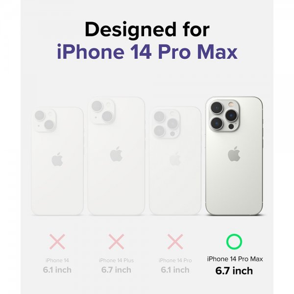 Ringke iPhone 14 Pro Max Skal Slim Clear