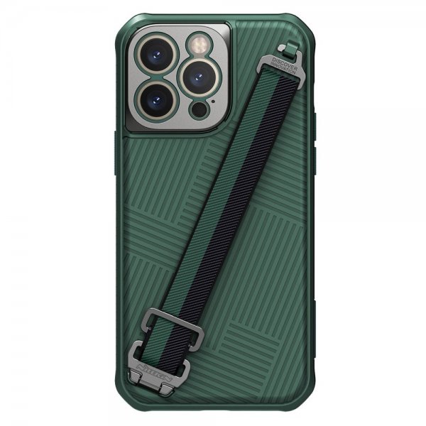 Nillkin iPhone 14 Pro Max Skal Strap Case Grön