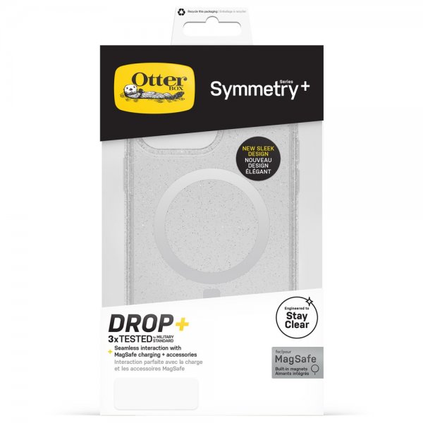 Otterbox iPhone 14 Pro Max Skal Symmetry Plus Clear Stardust