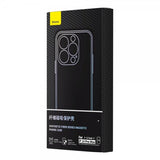 Baseus iPhone 14 Pro Max Skal Synthetic Fiber MagSafe Svart
