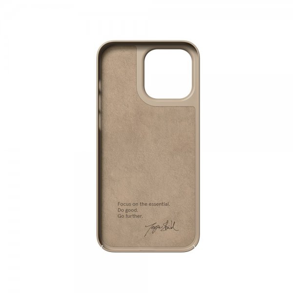 Nudient iPhone 14 Pro Max Skal Thin Case MagSafe Clay Beige