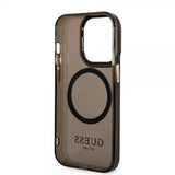 Guess iPhone 14 Pro Max Skal Translucent MagSafe Svart