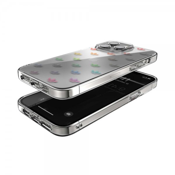 Adidas iPhone 14 Pro Max Skal Trefoil Clear Case Transparent