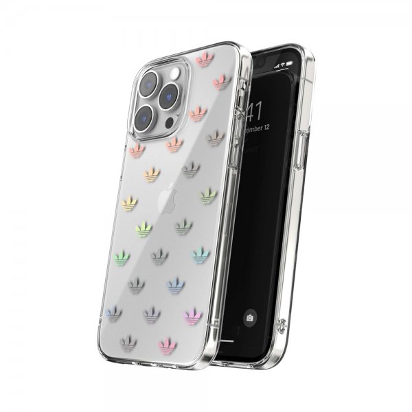 Adidas iPhone 14 Pro Max Skal Trefoil Clear Case Transparent