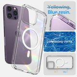 Spigen iPhone 14 Pro Max Skal Ultra Hybrid MagFit Frost Clear