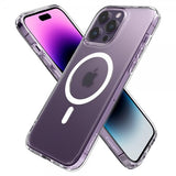 Spigen iPhone 14 Pro Max Skal Ultra Hybrid MagFit Frost Clear