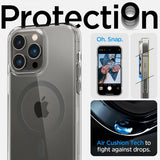Spigen iPhone 14 Pro Max Skal Ultra Hybrid MagFit Graphite