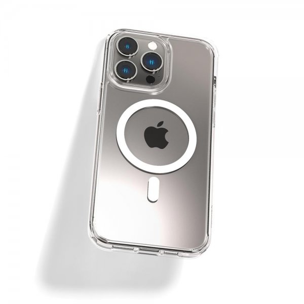 Spigen iPhone 14 Pro Max Skal Ultra Hybrid MagFit Vit