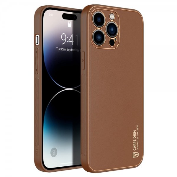 Dux Ducis iPhone 14 Pro Max Skal YOLO Series Brun