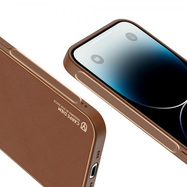 Dux Ducis iPhone 14 Pro Max Skal YOLO Series Brun