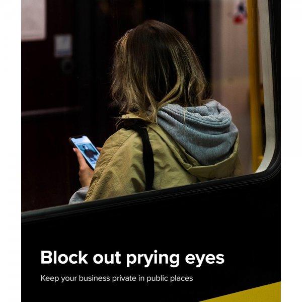 Ringke iPhone 14 Pro Max Skärmskydd Privacy Glass