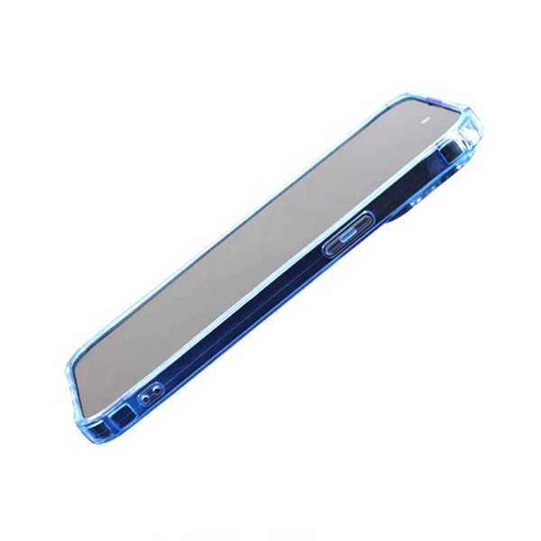 iPhone 14 Pro Max Skal Korthållare Stöttåligt Blå