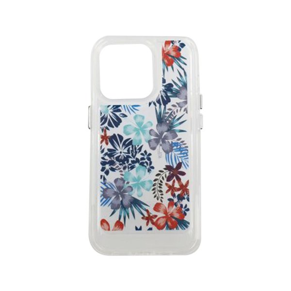 iPhone 14 Pro Skal Motiv Röda Blommor