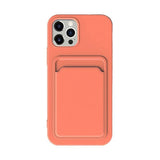 iPhone 14 Pro Skal Korthållare Orange