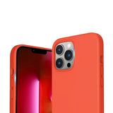 Rvelon iPhone 14 Pro Skal Silikon MagSafe Rosa