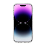 iPhone 14 Pro Skal Glitter Stöttåligt Transparent