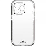 Black Rock iPhone 14 Pro Skal 360° Real Glass Case Svart Klar