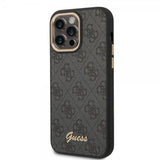 Guess iPhone 14 Pro Skal 4G Logo Svart