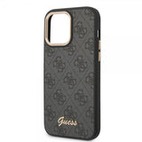 Guess iPhone 14 Pro Skal 4G Logo Svart