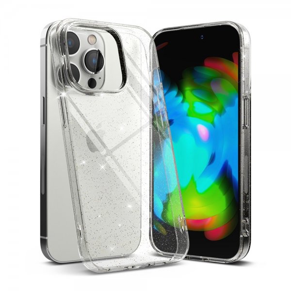 Ringke iPhone 14 Pro Skal Air Glitter Clear