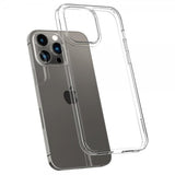 Spigen iPhone 14 Pro Skal AirSkin Hybrid Crystal Clear