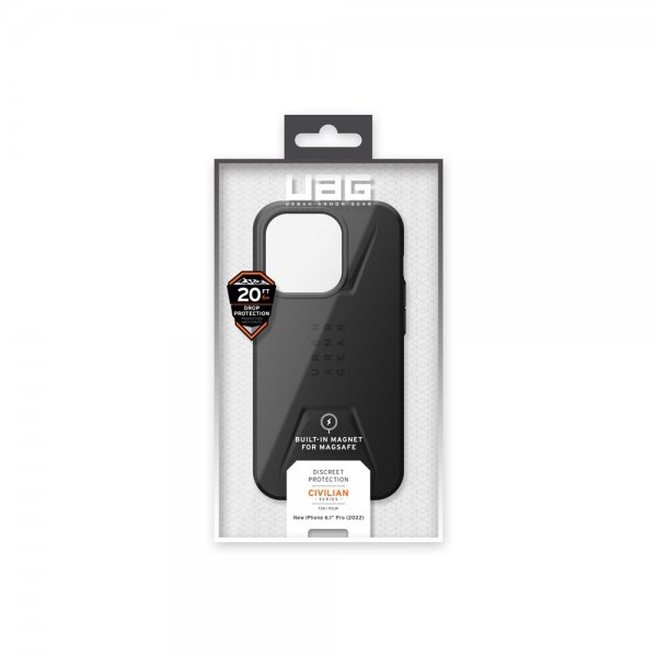 Urban Armor Gear (UAG) iPhone 14 Pro Skal Civilian MagSafe Svart