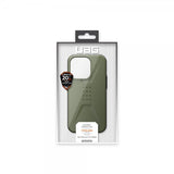 Urban Armor Gear (UAG) iPhone 14 Pro Skal Civilian Olive