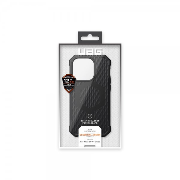 Urban Armor Gear (UAG) iPhone 14 Pro Skal Essential Armor MagSafe Svart