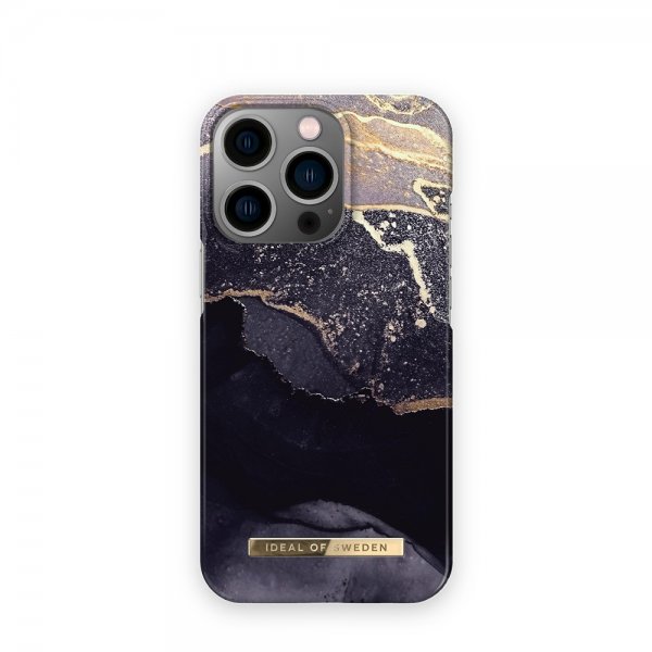 Ideal of Sweden iPhone 14 Pro Skal Fashion Case MagSafe Golden Twilight Marble