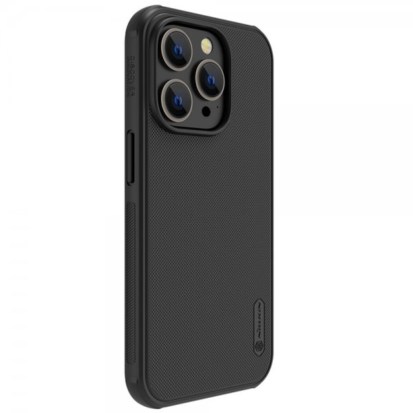 Nillkin iPhone 14 Pro Skal Frosted Shield Pro MagSafe Svart