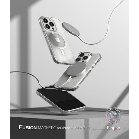 Ringke iPhone 14 Pro Skal Fusion Magnetic Matte Clear