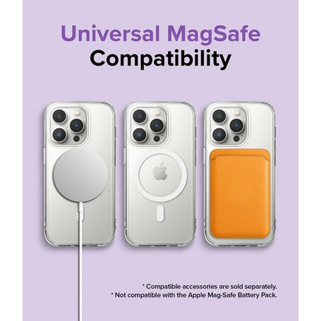 Ringke iPhone 14 Pro Skal Fusion Magnetic Matte Clear