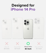 Ringke iPhone 14 Pro Skal Fusion Matte Clear