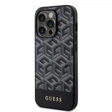 Guess iPhone 14 Pro Skal G Cube MagSafe Svart