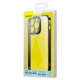 Baseus iPhone 14 Pro Skal Glitter Series Svart