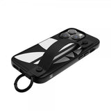 Adidas iPhone 14 Pro Skal Handstrap Case Svart Vit