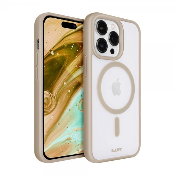 LAUT iPhone 14 Pro Skal Huex Protect MagSafe Sand