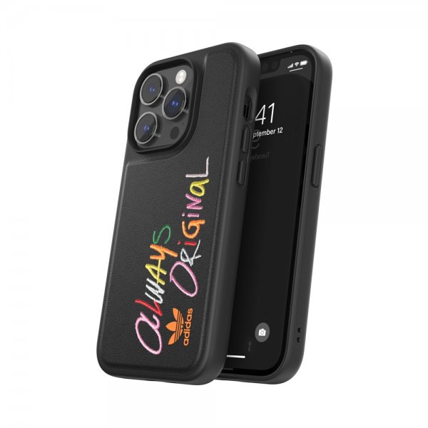 Adidas iPhone 14 Pro Skal Inlay Embroidery Case Colourful