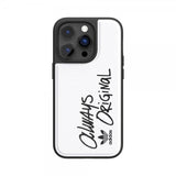 Adidas iPhone 14 Pro Skal Inlay Embroidery Case Vit Svart