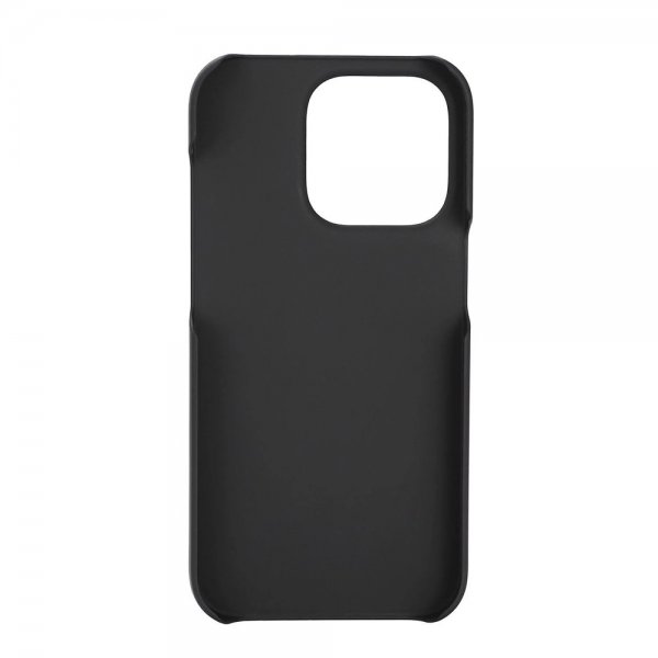 Krusell iPhone 14 Pro Skal Leather CardCover Svart