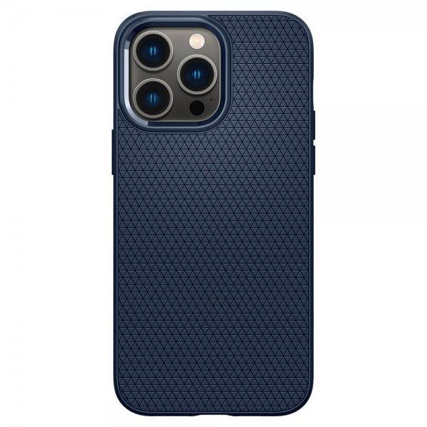 Spigen iPhone 14 Pro Skal Liquid Air Navy Blue