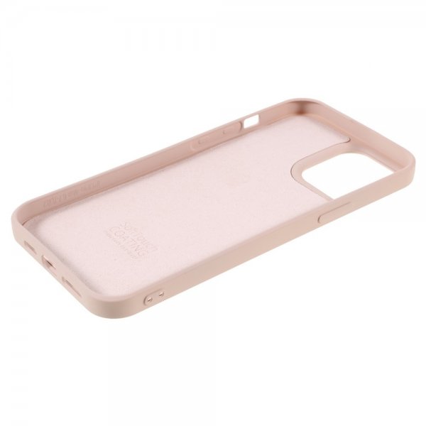 X-Level iPhone 14 Pro Skal Liquid Silicone Beige