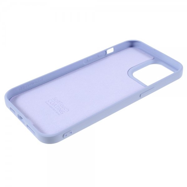 X-Level iPhone 14 Pro Skal Liquid Silicone Lila