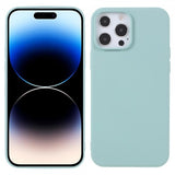 X-Level iPhone 14 Pro Skal Liquid Silicone Turkos