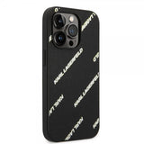 Karl Lagerfeld iPhone 14 Pro Skal Logomania Svart