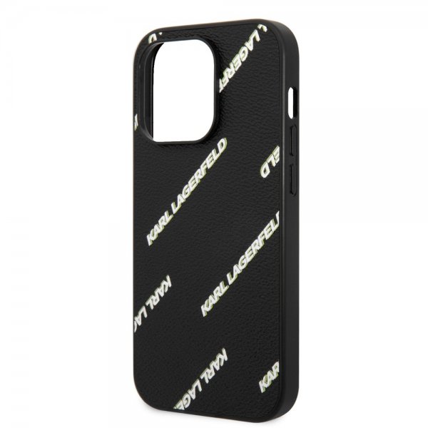 Karl Lagerfeld iPhone 14 Pro Skal Logomania Svart