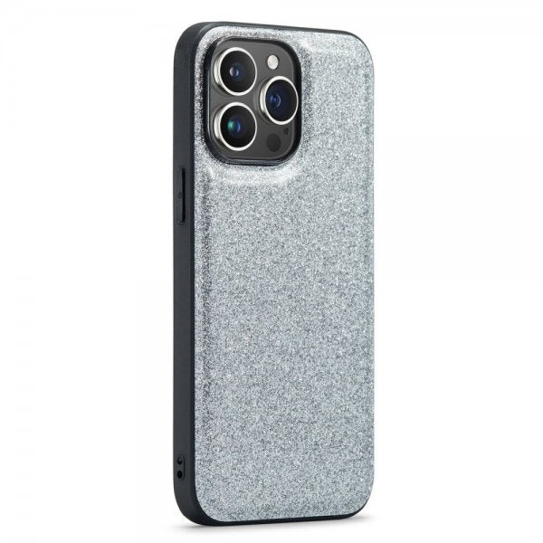 Dg.Ming iPhone 14 Pro Skal M3 Series Löstagbar Korthållare Silver
