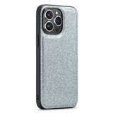 Dg.Ming iPhone 14 Pro Skal M3 Series Löstagbar Korthållare Silver